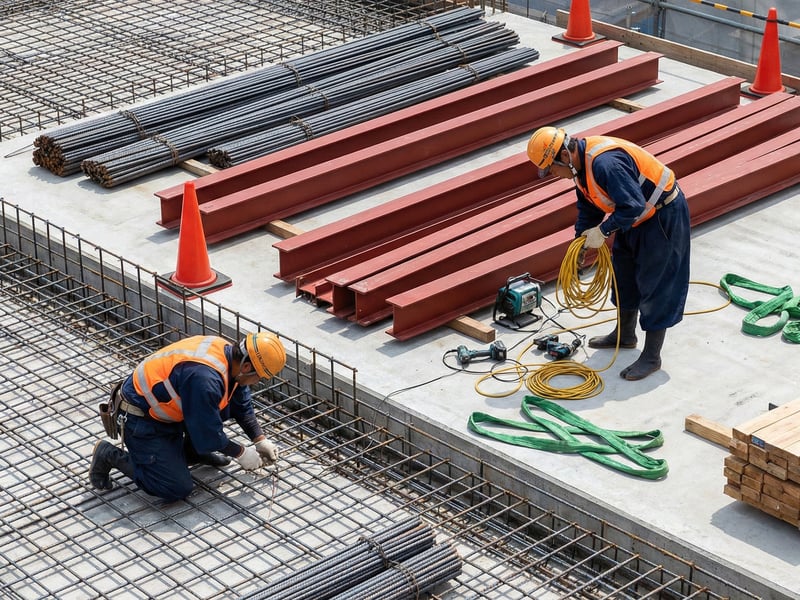 建設現場の様子